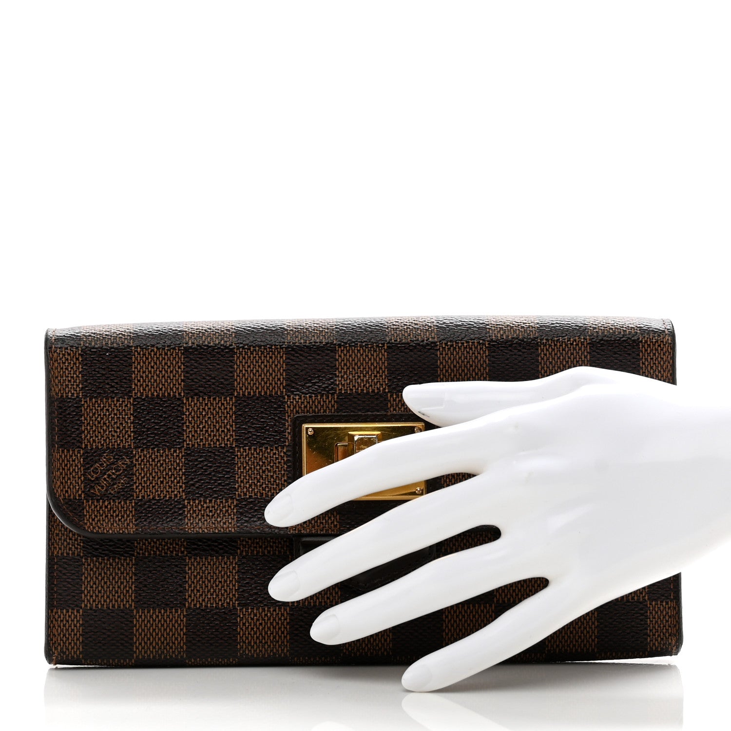 Louis Vuitton Damier Ebene Rosebery Wallet 2 of 9