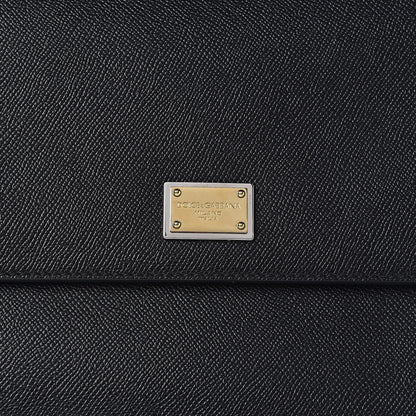 Dolce & Gabbana Dauphine Large Miss Sicily Satchel Black 19 of 19