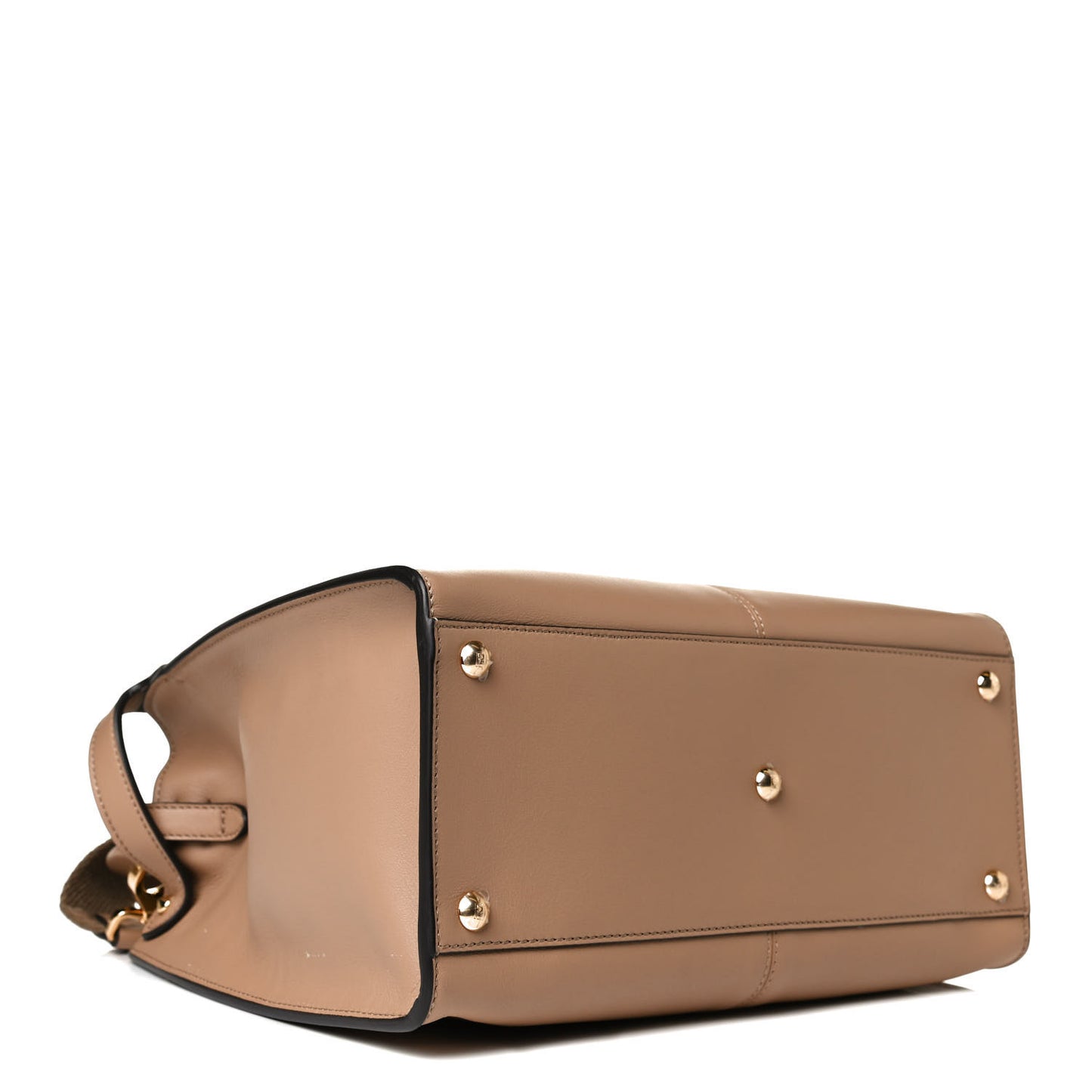 Vitello Seta Nabuk Pequin Medium Peekaboo X-Lite Cuoio Tabacco Moro