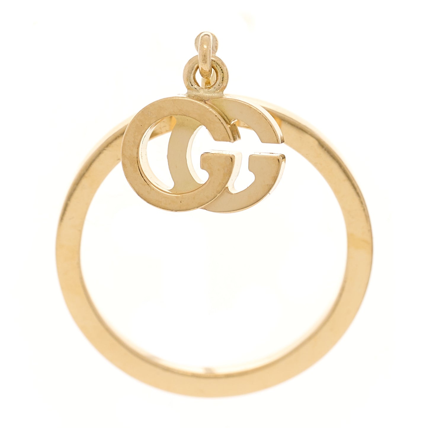 18K Yellow Gold Running G Single Earring