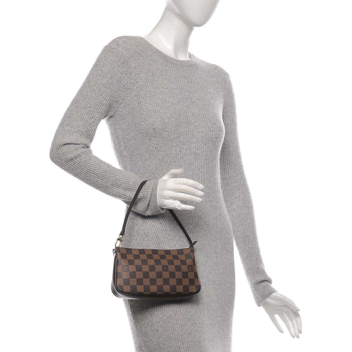 Louis Vuitton Damier Ebene Navona Pochette Accessories 2 of 6