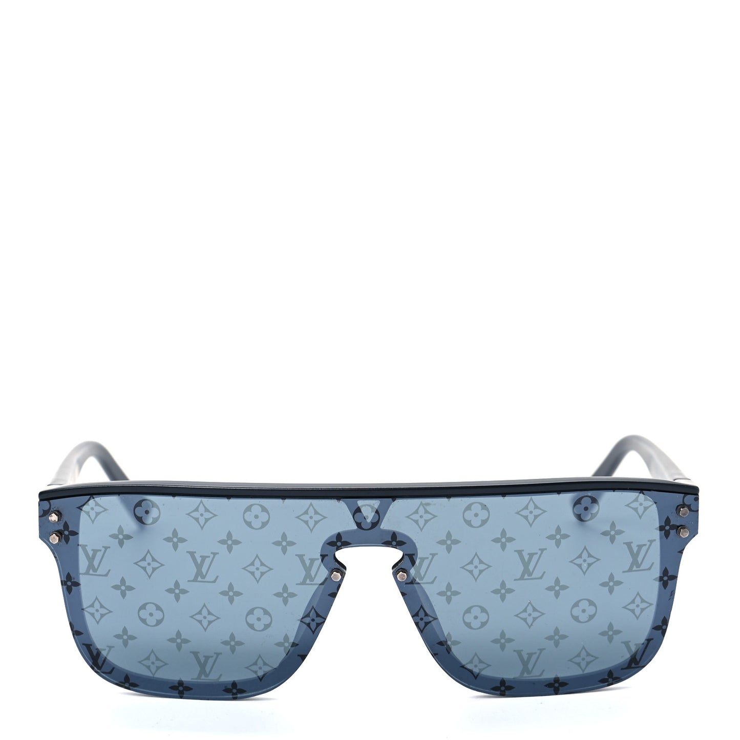 Acetate LV Waimea Square Sunglasses Z1082E Black
