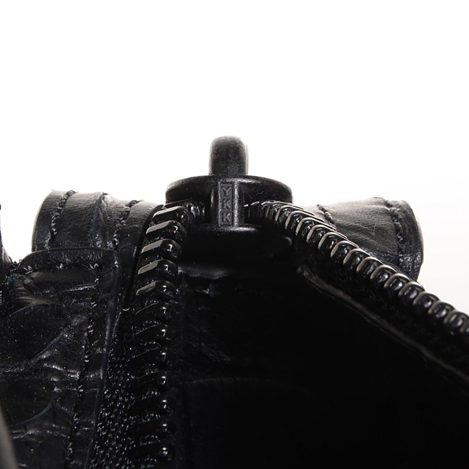 3.1 Phillip Lim 3.1 Crocodile Embossed Large Ryder Satchel Black 8 of 10