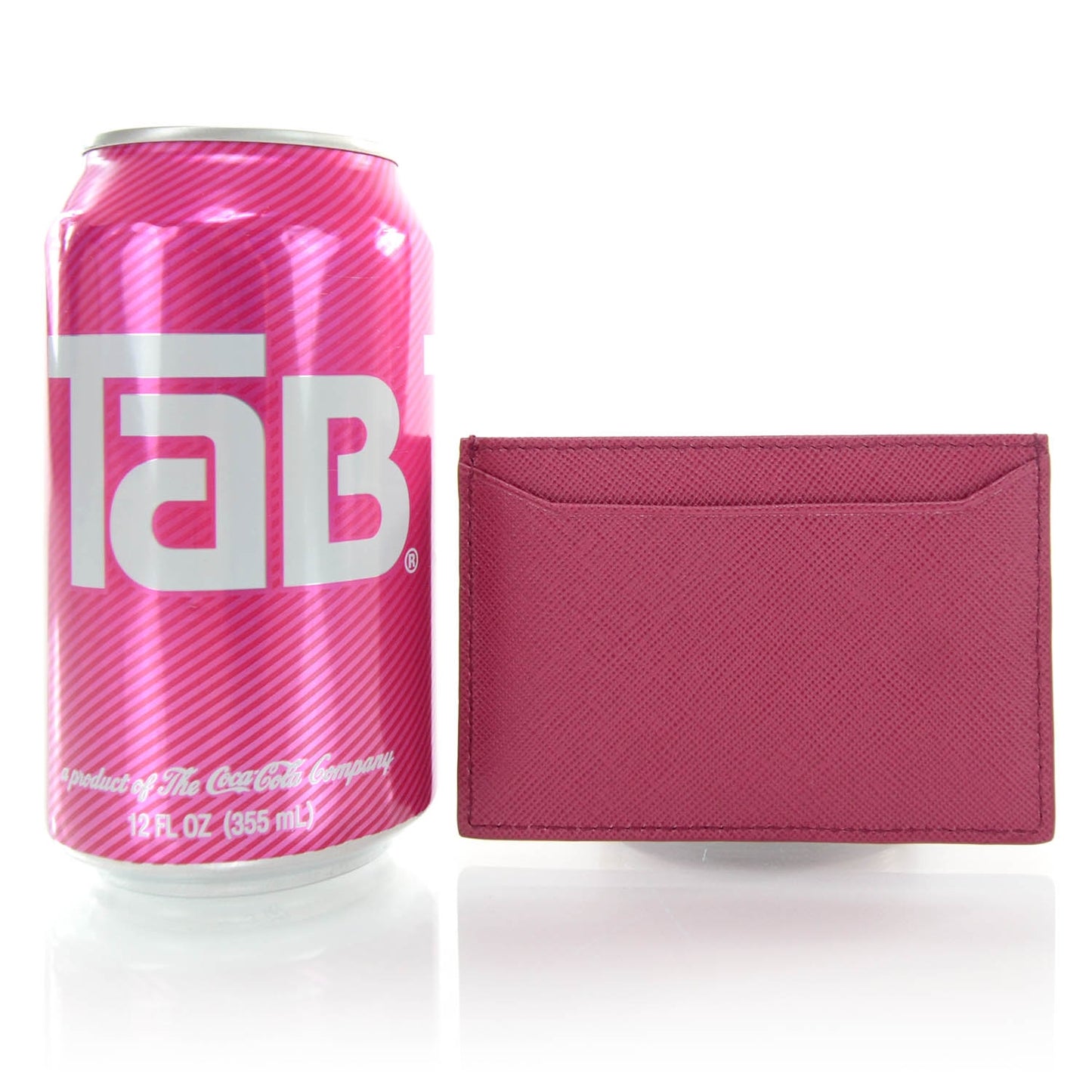 Saffiano Metal Card Case Ibisco