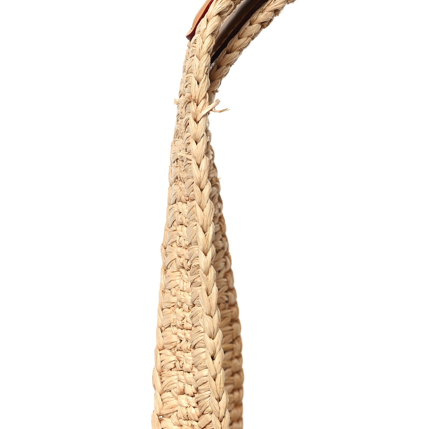 Louis Vuitton Damier Raffia Summer Shopper Tote MM Natural Beige 11 of 12
