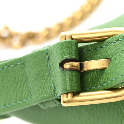 Gucci Goatskin Small Aphrodite Shoulder Bag New Shamarock 11 of 12