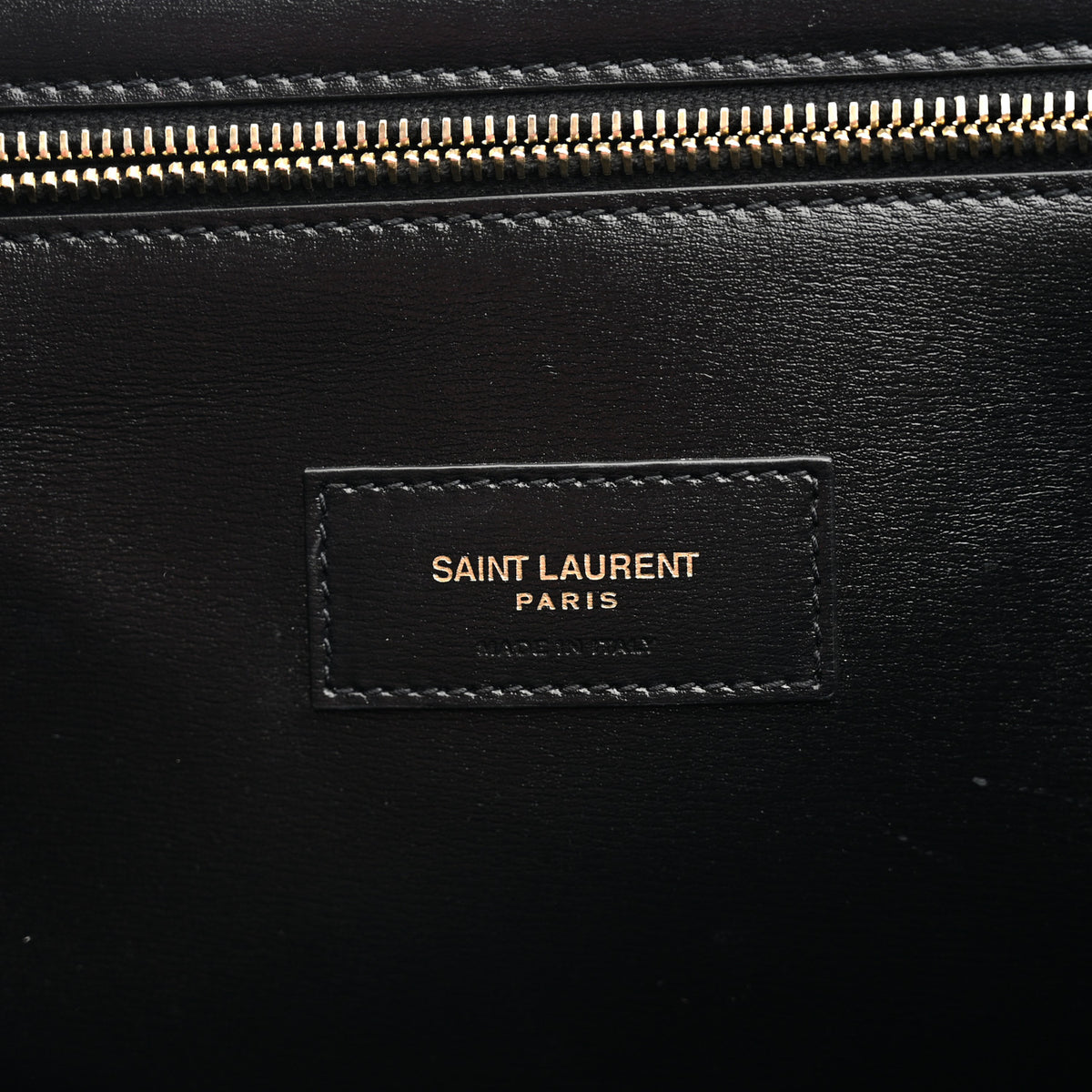 Smooth Calfskin Maillon Cabas Tote Black
