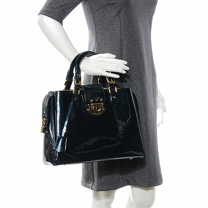 Louis Vuitton Vernis Melrose Avenue Blue Nuit 2 of 7