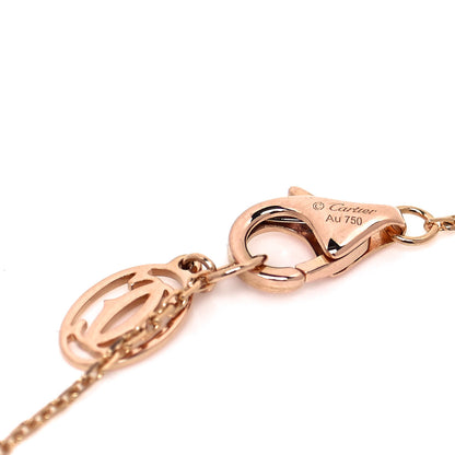 Cartier 18K Pink Gold Diamond XS D'Amour Bracelet 4 of 5