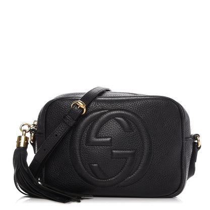 Gucci Pebbled Calfskin Small Soho Disco Bag Black 1 of 9