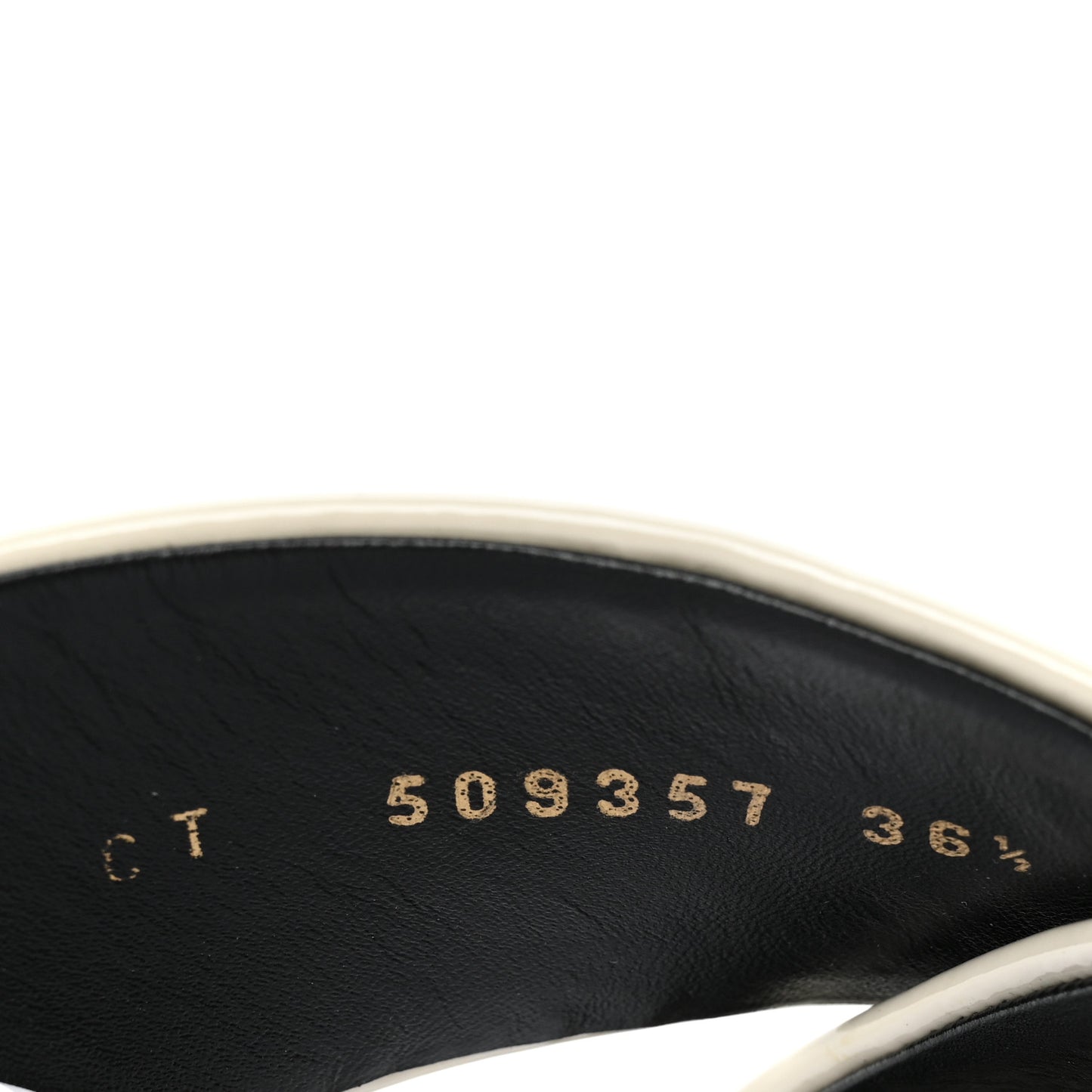 Patent LouLou 70 Mule Sandals 36.5 Neutro