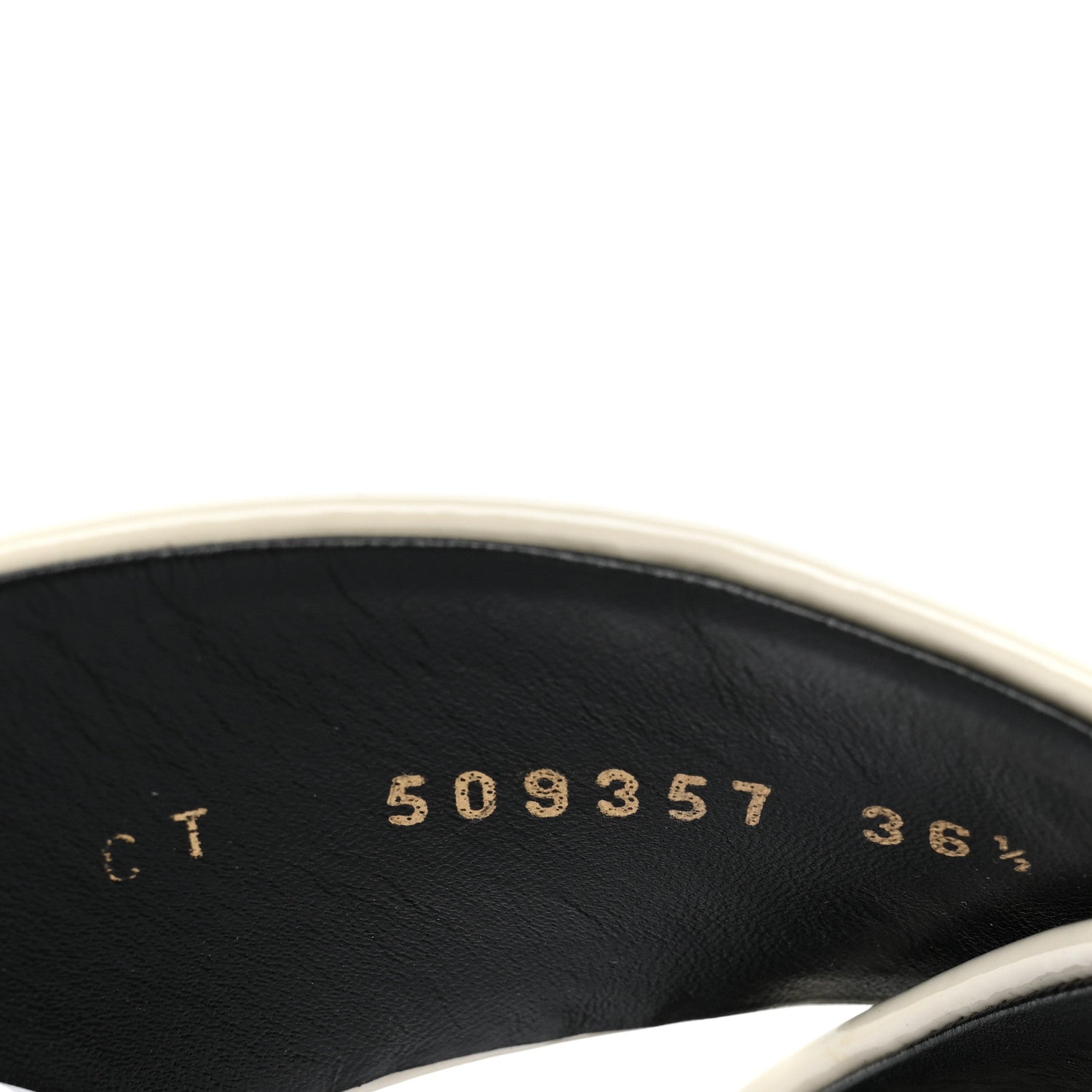 Saint Laurent Patent LouLou 70 Mule Sandals 36.5 Neutro 8 of 8