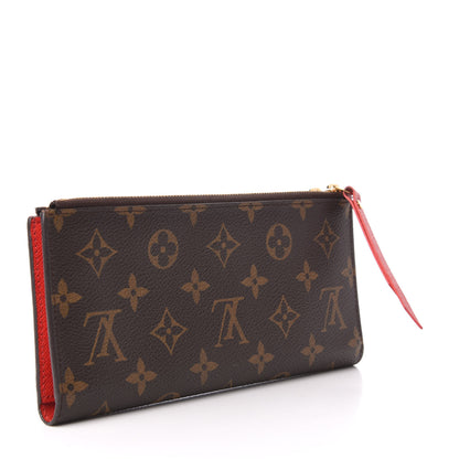Louis Vuitton Monogram Adele Wallet Coquelicot 3 of 8