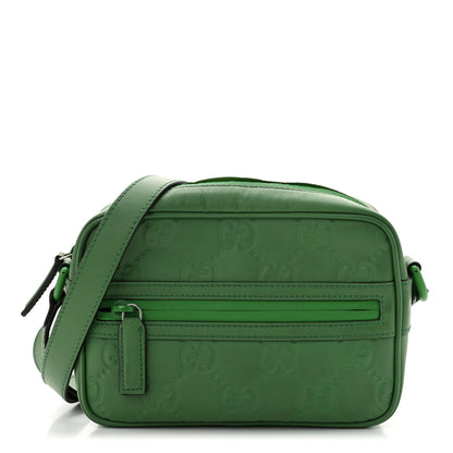 Gucci Rubber Effect Monogram GG Mini Crossbody Bag New Shamrock 1 of 11