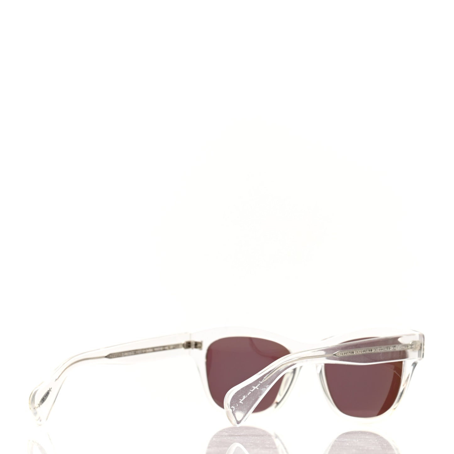 Sofee Mirror Sunglasses OV5233-S Transparent Green