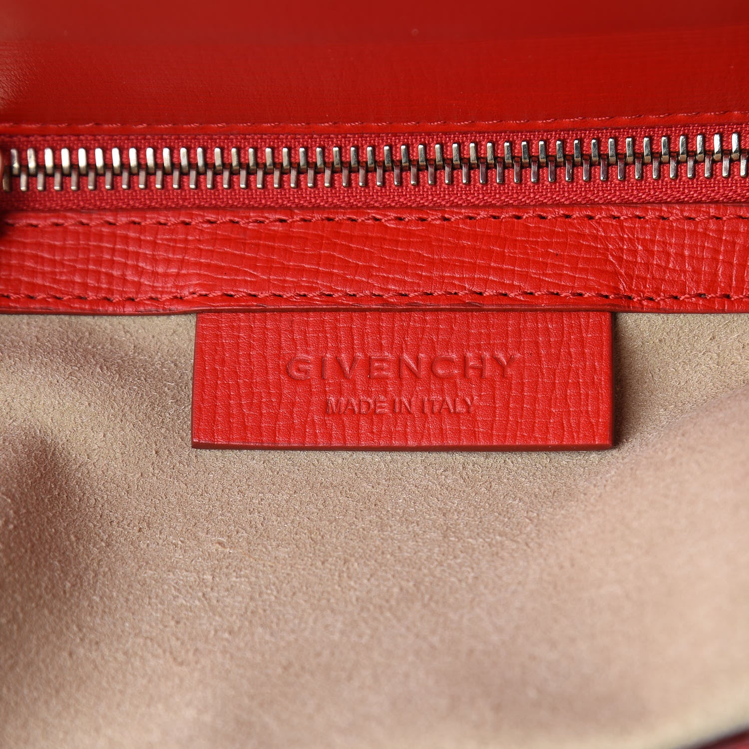 Givenchy Textured Calfskin Mini Pandora Box Crossbody Bag Red 8 of 10