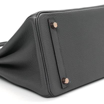 Hermes Togo Birkin 30 Etain 9 of 11