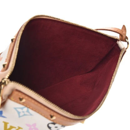 Louis Vuitton Monogram Multicolor Pochette Accessories White 5 of 11