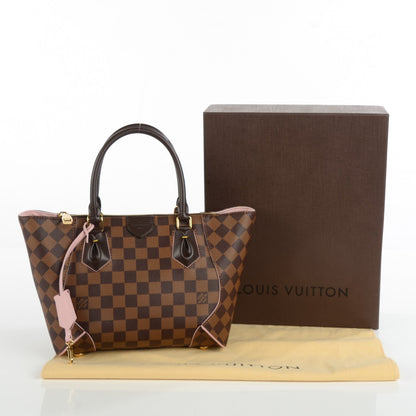 Louis Vuitton Damier Ebene Caissa Tote PM Rose Ballerine 4 of 9