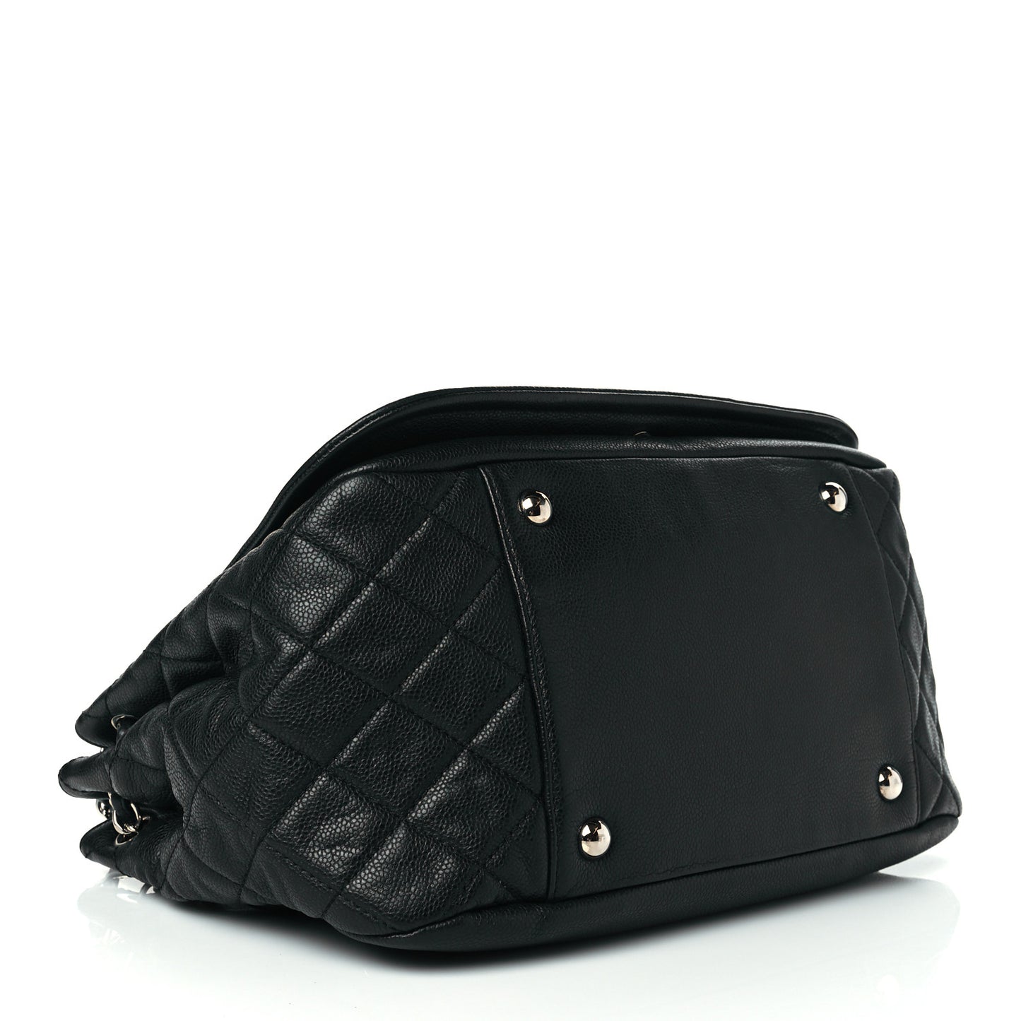 Caviar Timeless CC Accordion Flap Black