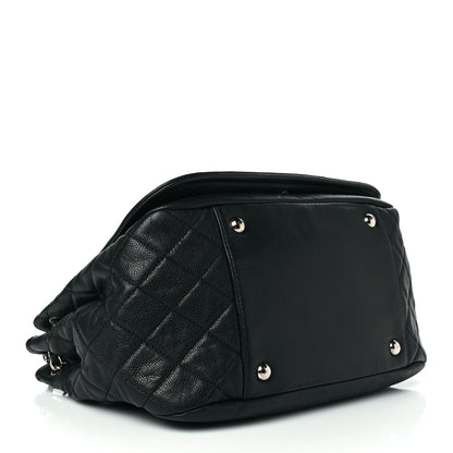 Chanel Caviar Timeless CC Accordion Flap Black 4 of 10