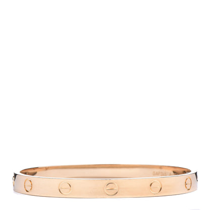 Cartier 18K Yellow Gold LOVE Bracelet 17 3 of 6