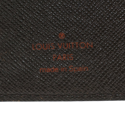 Louis Vuitton Damier Ebene Small Ring Agenda Cover 6 of 7