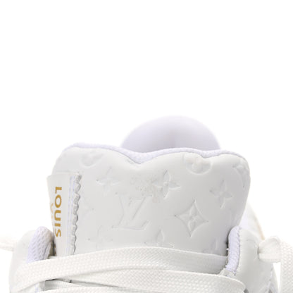 Louis Vuitton X NIKE AIR FORCE 1 Calfskin Monogram Mens Low Top Sneakers 9 White 12 of 17