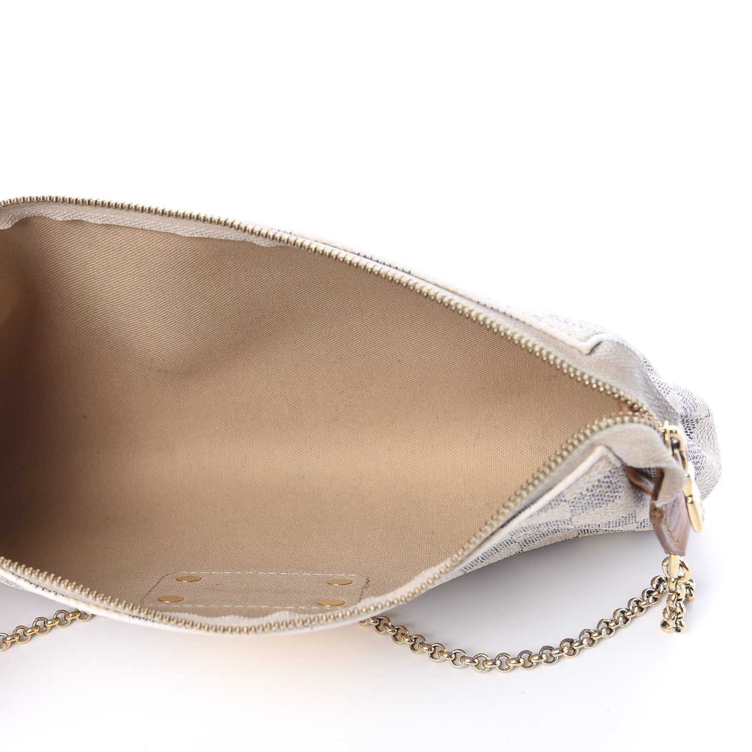 Louis Vuitton Damier Azur Eva Clutch 4 of 11