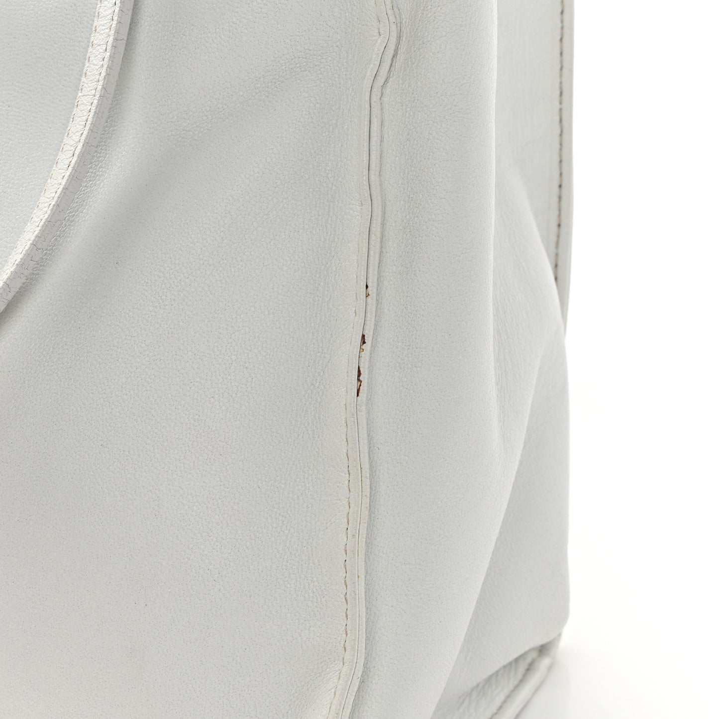 Soft Calfskin Tote White