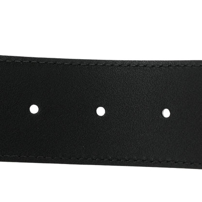 Gucci Calfskin Crystal Double G 40mm Belt 105 42 Black 4 of 6