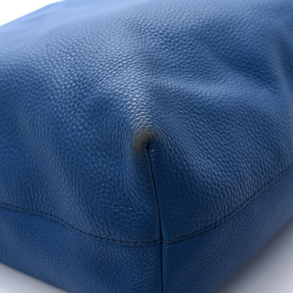 Prada Vitello Daino Tote Cobalto 9 of 10