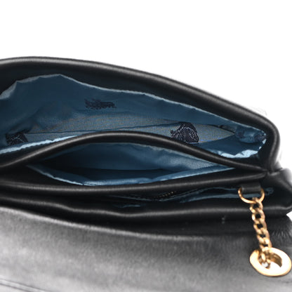 Lanvin Lambskin Quilted Mini Sugar Flap Shoulder Bag Black 4 of 7