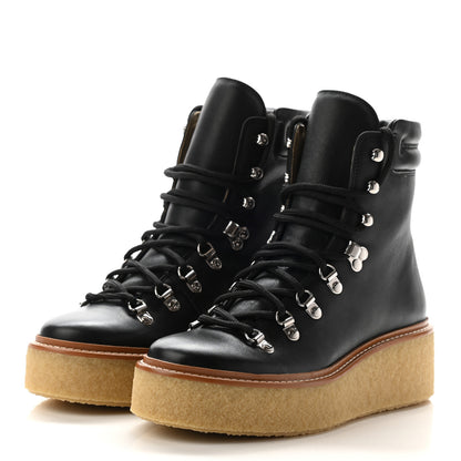 Hermes Calfskin Discovery Ankle Boot 36 Black 3 of 8