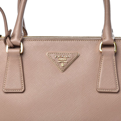 Prada Saffiano Medium Galleria Double Zip Tote Cammeo 30 of 30