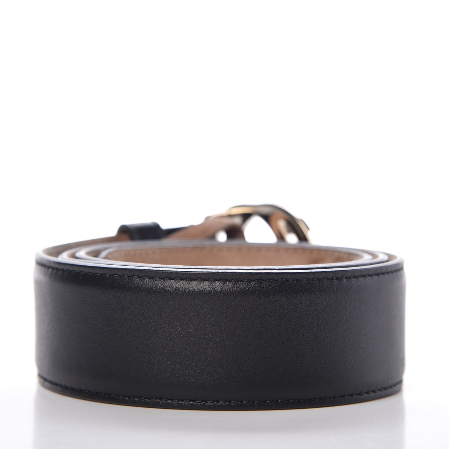 Calfskin Interlocking G 37mm Belt 80 32 Black