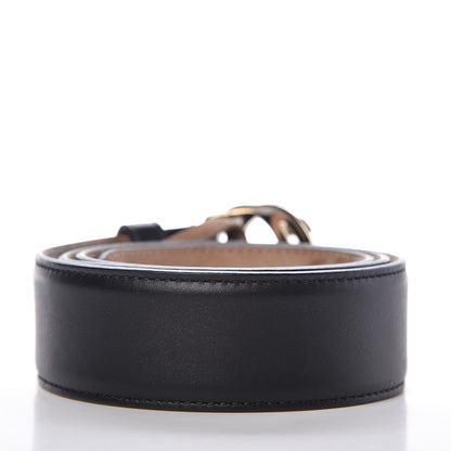 Gucci Calfskin Interlocking G 37mm Belt 80 32 Black 5 of 14