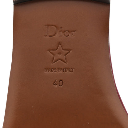 Christian Dior Lambskin Rubber Dioriviera Dioract Slide 35 White 40 Strawberry 7 of 9