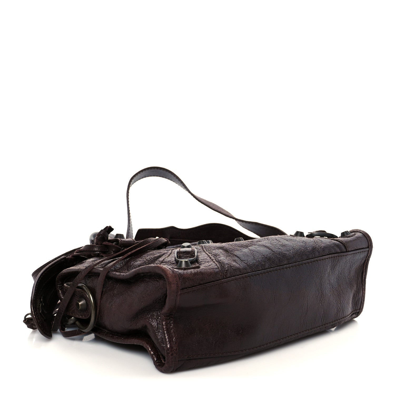 Balenciaga Agneau Classic Hardware Mini City Cigare Fonce 5 of 11