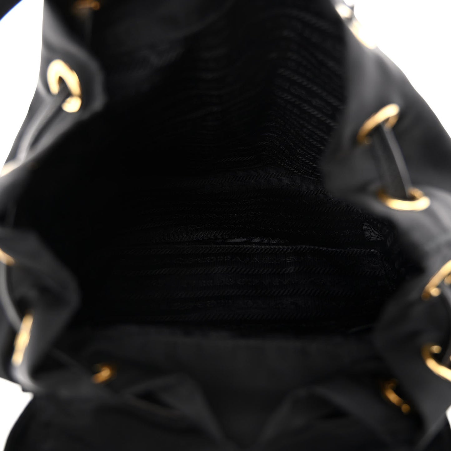 Tessuto Nylon Saffiano Robot Backpack Black Mimosa