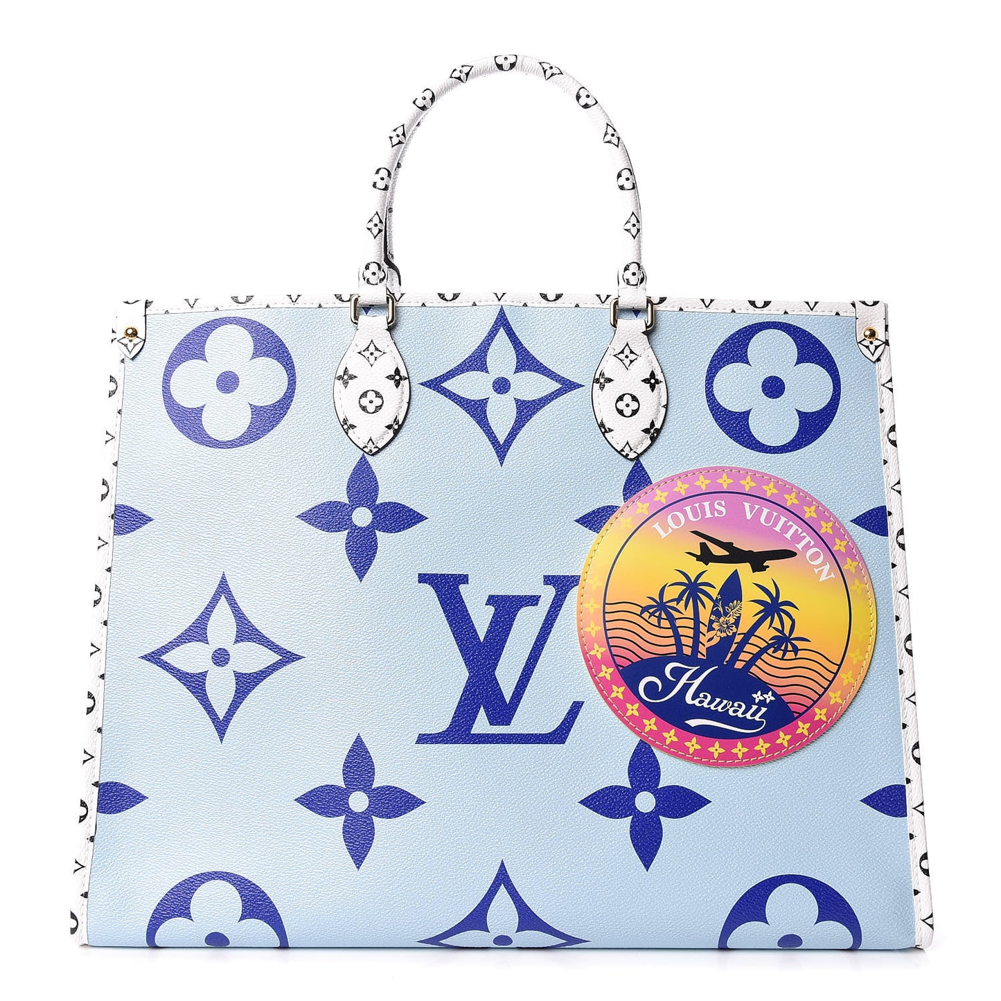 Monogram Giant Hawaii Onthego Blue