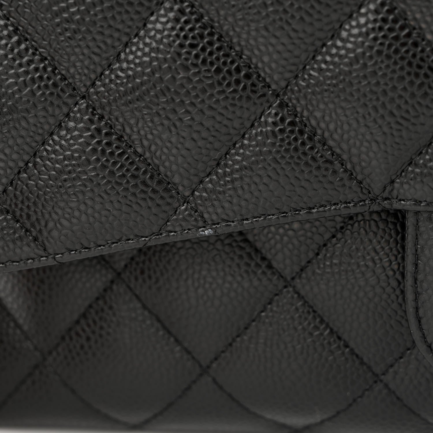 Chanel Caviar Quilted Maxi Double Flap Black 11 of 17