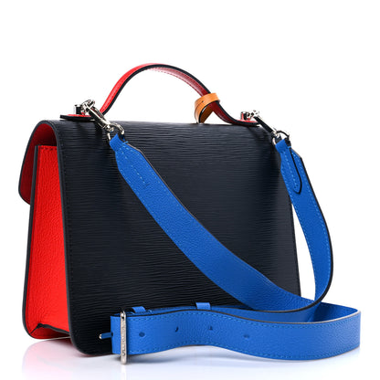 Louis Vuitton Epi Neo Monceau Black Coquelicot Blue Roi Safran 3 of 9
