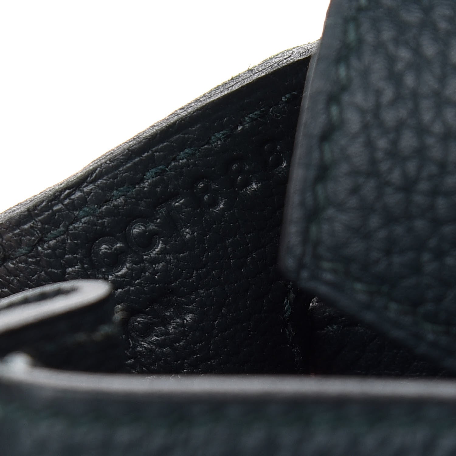 Hermes Togo Birkin 25 Vert Cypress 6 of 9