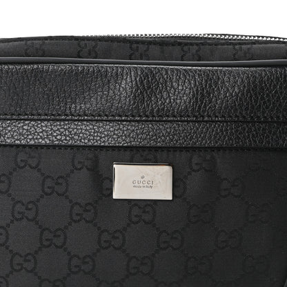 Gucci Nylon Monogram Belt Bag Black 7 of 9