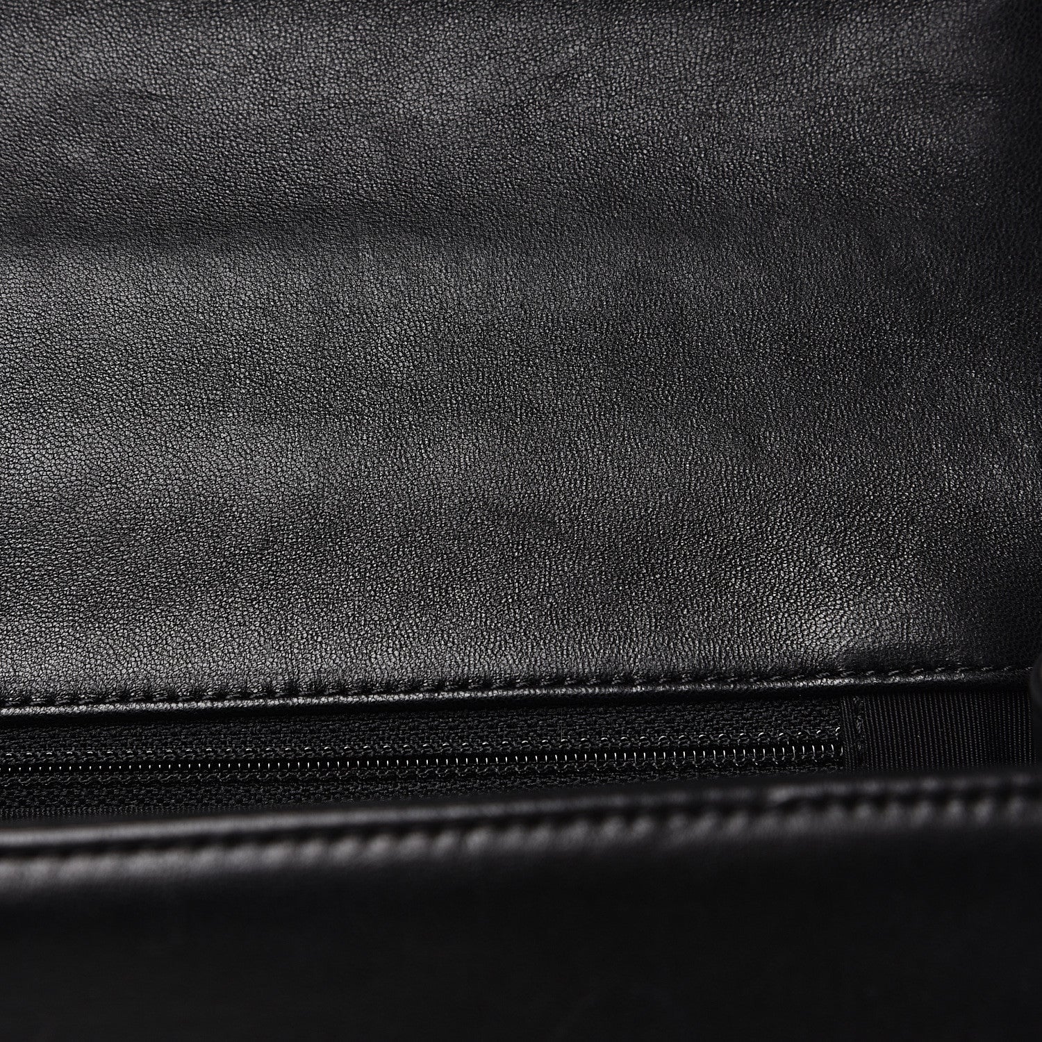 Chanel Lambskin Quilted Large Boy Flap Black 12 of 15