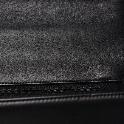 Chanel Lambskin Quilted Large Boy Flap Black 12 of 15