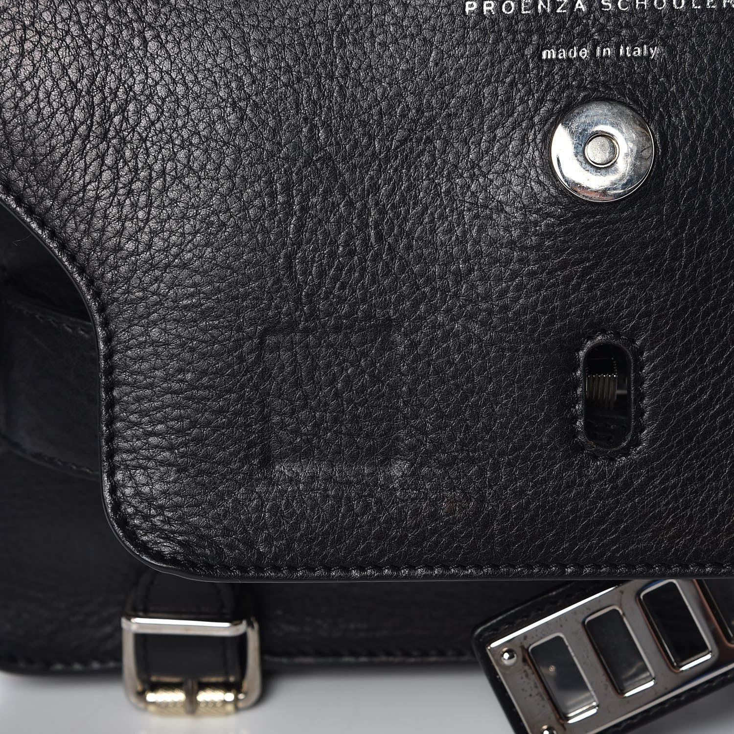 Proenza Schouler Calfskin PS11 Classic Shoulder Bag Black 7 of 8