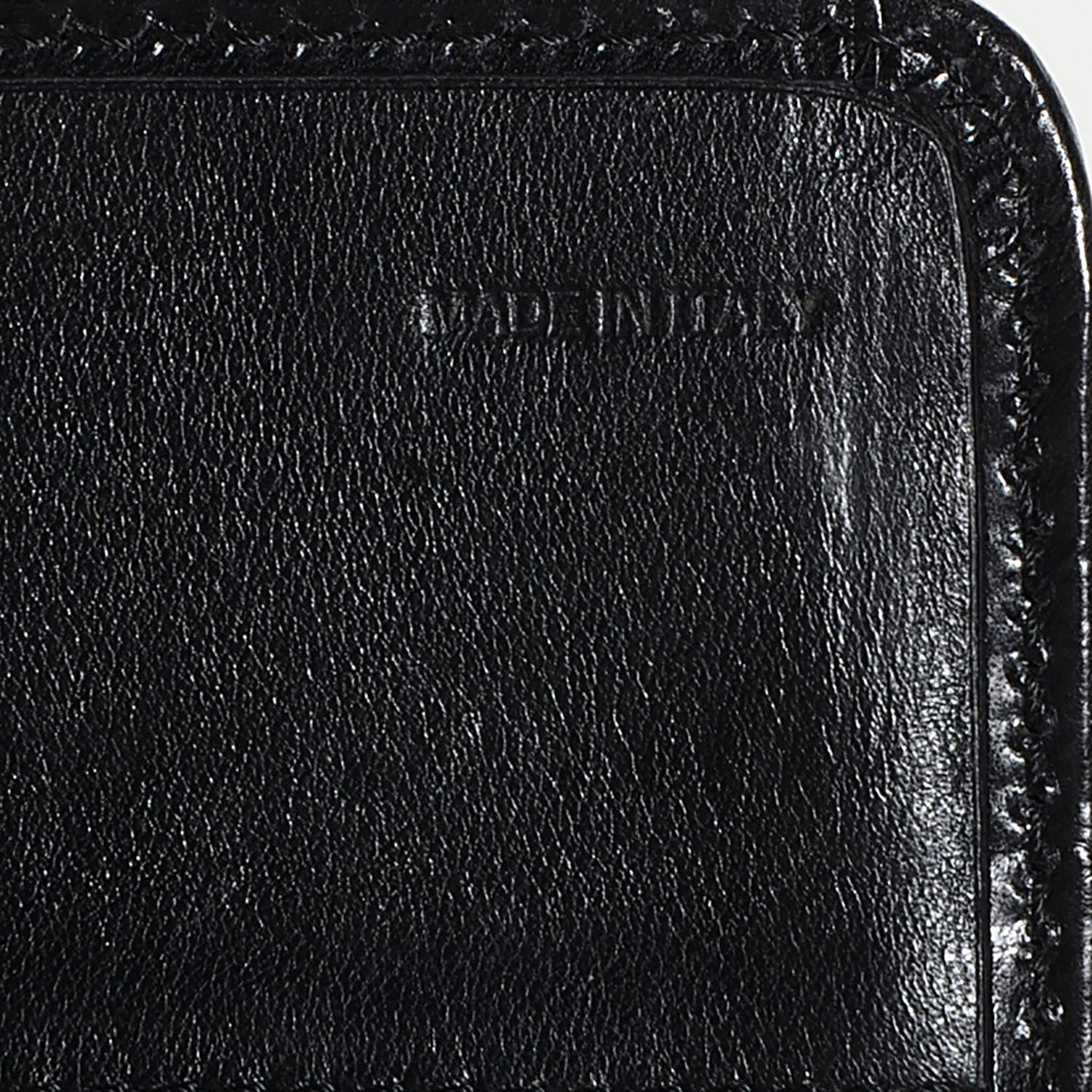 House Check Bridle Calfskin Penrose Continental Wallet Black