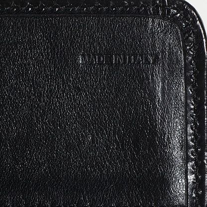 Burberry House Check Bridle Calfskin Penrose Continental Wallet Black 7 of 9